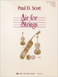 Air for Strings Orchestra sheet music cover Thumbnail